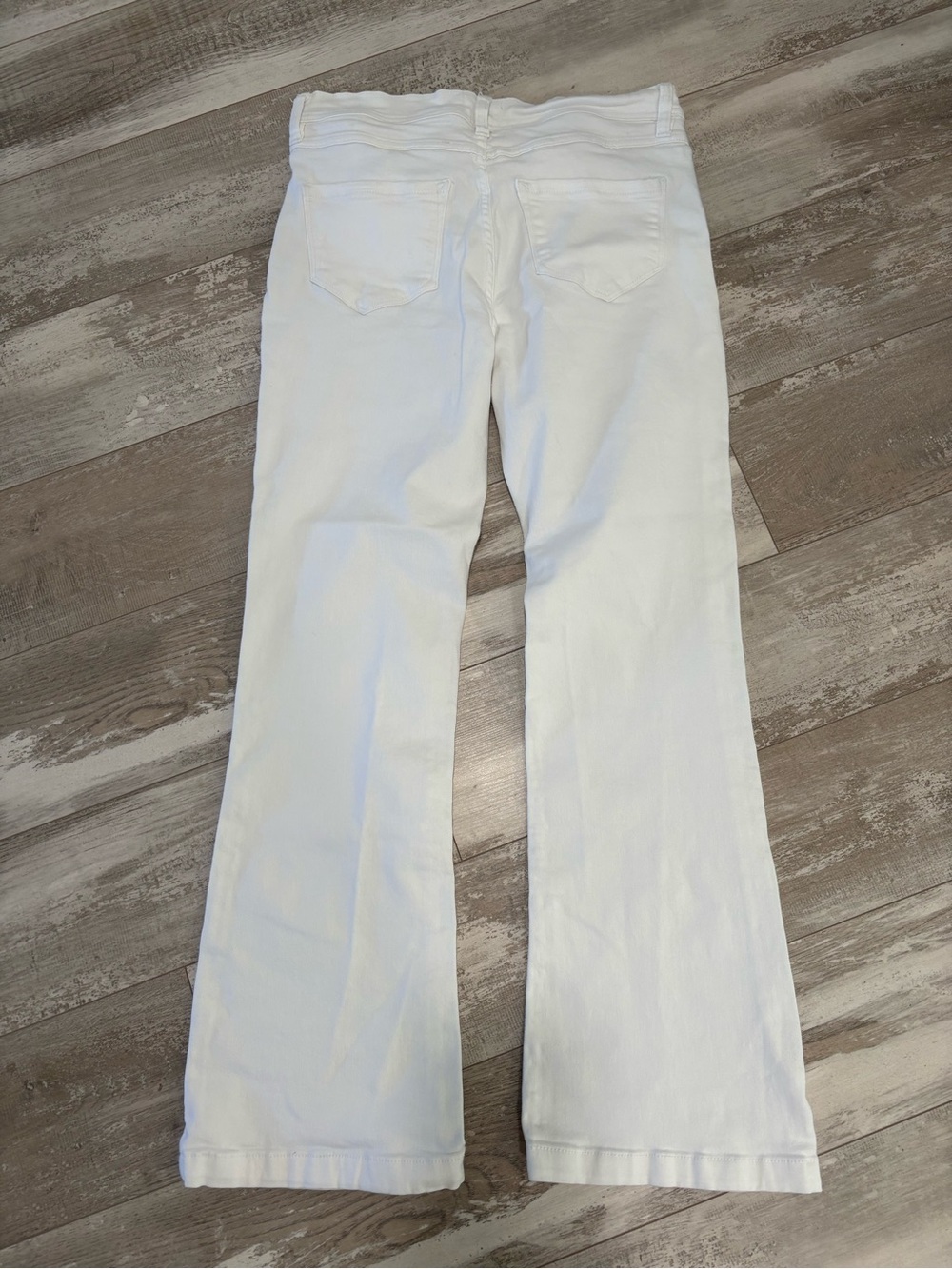Kensie White Flare Jeans